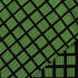 Black Check Rib Knit, Polyester — photo 2