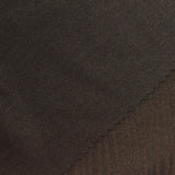 Dark Brown Tone-on-Tone Interlock Knit, Polyester — photo 2