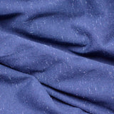 Blue Flecks Jersey Knit, Cotton — photo 2