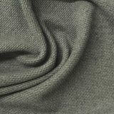 Grey Heathered-Marl Rib Knit, Poly-Cotton — photo 2