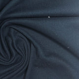 Brushed Polyester Stretch Milk Silk Knit Fabric, 205 gsm, 160 cm — Navy — photo 2