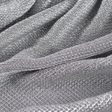 Grey Marl Jersey Knit, Viscose-Metallic — photo 2