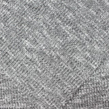 Black Marl Rib Knit, Viscose-Poly — photo 2