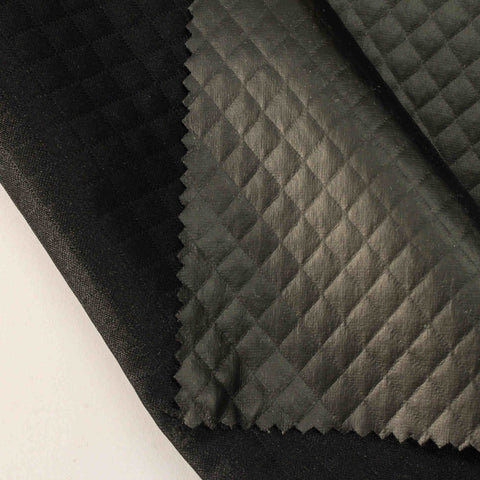 Black Diamond Jacquard, Polyester, 252 gsm