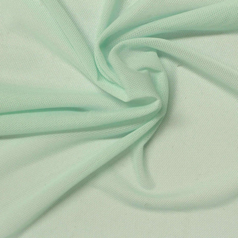 Polyester Stretch Warp Knit Fabric, 83 gsm, 175 cm — Green