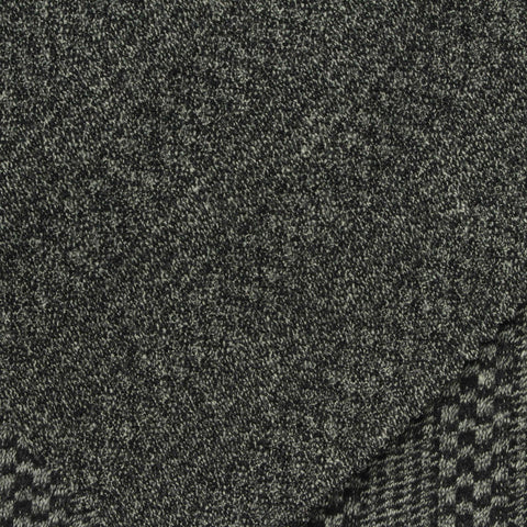 Black Squares Jacquard, Poly-Cotton