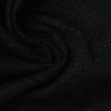 100% Polyester Knit Fabric, 200 gsm, 160 cm — Black — photo 2