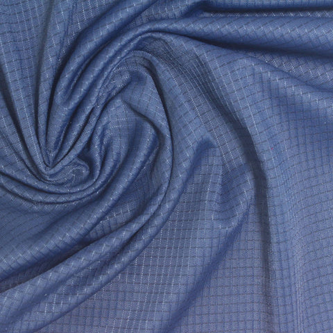 Polyester Stretch Jersey Knit Fabric, 170 gsm, 160 cm — Blue