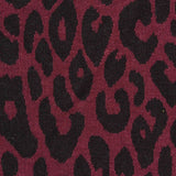 Black Leopard Jacquard, Polyester — photo 2