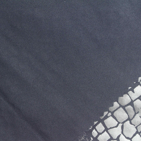Animal Print Polyester Stretch Sateen Fabric, 235 gsm, 150 cm — Grey