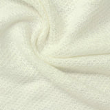 Off-White Geometric Chunky Knit, Poly-Cotton — photo 2