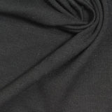 Viscose Stretch Jersey Knit Fabric, 230 gsm, 180 cm — Black — photo 2