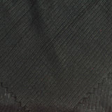 Dark Grey Marl Rib Knit, Viscose — photo 2