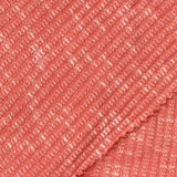 White Fine-Marl Rib Knit, Poly-Viscose — photo 2