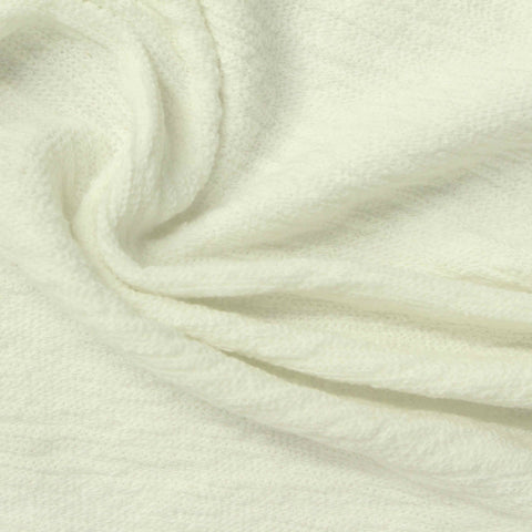 Slub Cotton Polyester Stretch French Terry Fabric, 280 gsm, 157 cm — Khaki