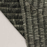 Black Marl Rib Knit, Poly-Viscose — photo 2