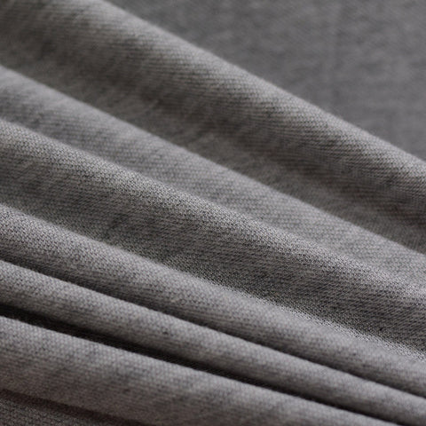 Grey Heathered-Marl Denim, Viscose-Poly