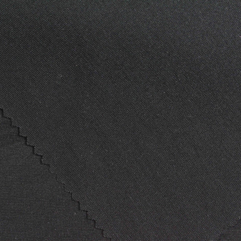 Viscose Nylon Stretch Ponte Knit Fabric, 380 gsm, 160 cm — Grey, ref EF-260011
