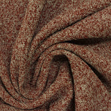 Brown Marl Crepe, Poly-Viscose — photo 2
