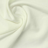 Brushed Polyester Stretch Milk Silk Knit Fabric, 120 gsm, 165 cm — Beige — photo 2