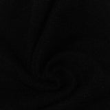 Polyester Stretch Knit Fabric, 504 gsm, 155 cm — Black — photo 2