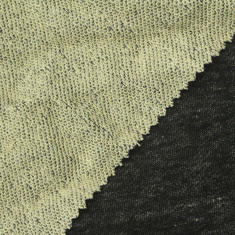 Dark Grey Marl French Terry, Cotton-Poly, 280 gsm, 175 cm