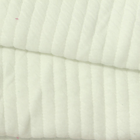 Cream Stripes Jacquard, Polyester