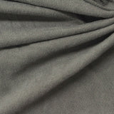 Brushed Polyester Stretch Milk Silk Knit Fabric, 200 gsm, 160 cm — Grey — photo 2