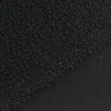 100% Polyester Fleece Fabric, 580 gsm, 175 cm — Black — photo 2