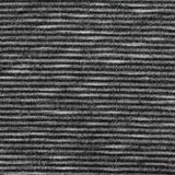 Black Horizontal-Stripe Rib Knit, Poly-Viscose — photo 2