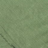 Viscose Stretch Rib Knit Fabric, 285 gsm, 130 cm — Green — photo 2