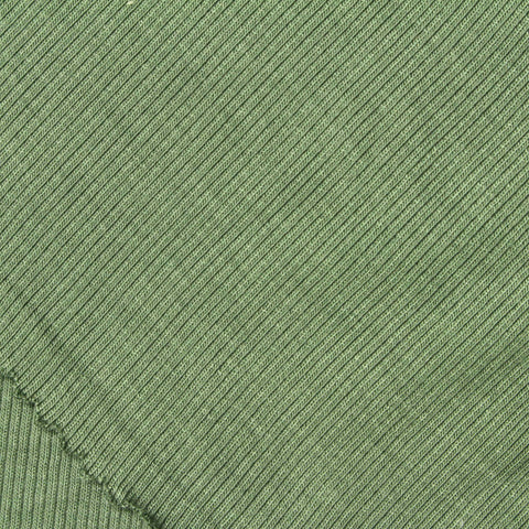 Sage Rib Knit, Viscose