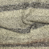 Light Grey Horizontal-Stripe Rib Knit, Poly-Viscose — photo 2