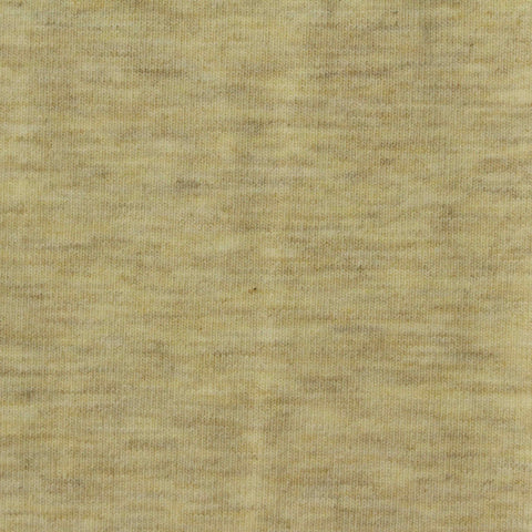 Light Yellow Marl Jersey Knit, Cotton-Poly, 218 gsm