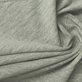 Heather Grey Marl Jersey Knit, Poly-Cotton — photo 2