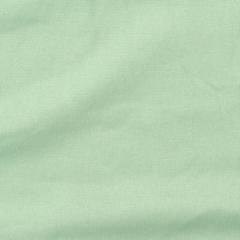 Brushed Polyester Stretch Milk Silk Knit Fabric, 145 gsm, 168 cm — Green