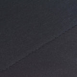Polyester Cotton Stretch Scuba Knit Fabric, 310 gsm, 160 cm — Black — photo 2