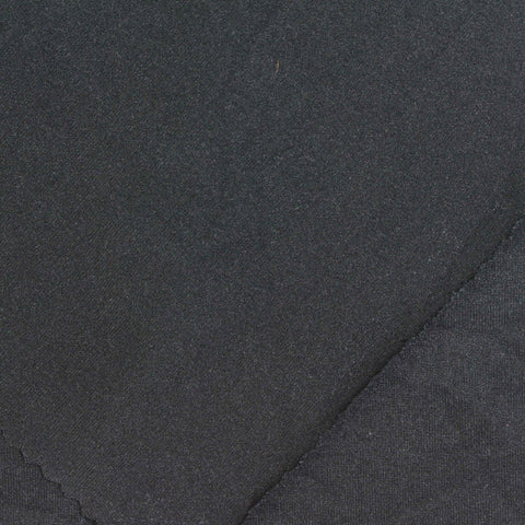 Polyester Stretch Milk Silk Knit Fabric, 236 gsm, 162 cm — Grey