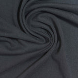 Washed Modal Polyester Stretch Jersey Knit Fabric, 210 gsm, 160 cm — Navy — photo 2