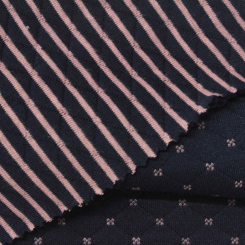 Pink Dot Jacquard, Polyester, 310 gsm