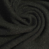 Polyester Viscose Stretch Jersey Knit Fabric, 200 gsm, 160 cm — Black — photo 2