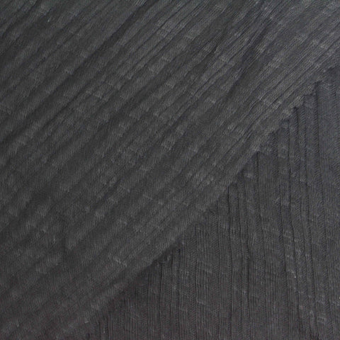 Charcoal Textured Rib Knit, Poly-Viscose