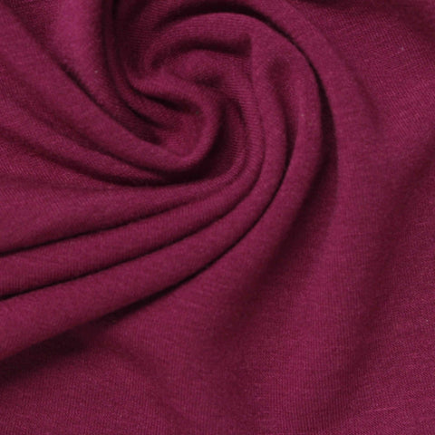 Magenta French Terry, Poly-Viscose