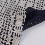 Black Houndstooth Chunky Knit, Polyester — photo 2
