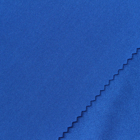 Polyester Stretch Warp Knit Fabric, 220 gsm, 150 cm — Blue, ref EF-261795