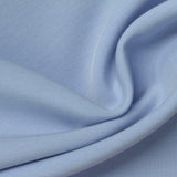 Washed Polyester Modal Stretch Scuba Knit Fabric, 340 gsm, 180 cm — Blue — photo 2