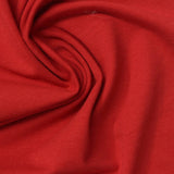 Cotton Stretch Jersey Knit Fabric, 200 gsm, 180 cm — Red — photo 2