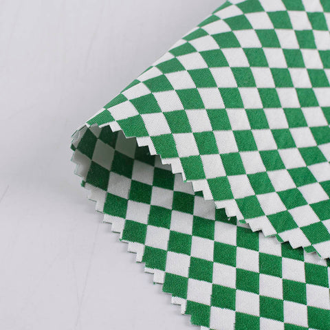 Green Diamond Jacquard, Polyester, 302 gsm, 144 cm