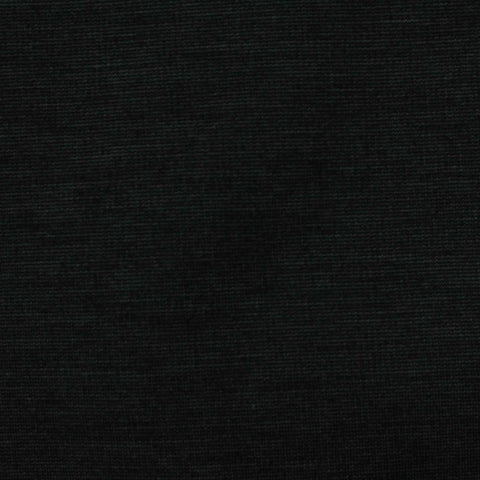 Nylon Viscose Metallic Stretch Ponte Knit Fabric, 384 gsm, 155 cm — Black
