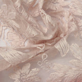 White Floral Mesh, Polyester — photo 2